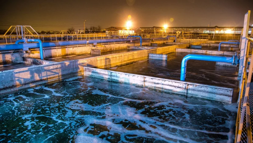 Water treatment plant 1960